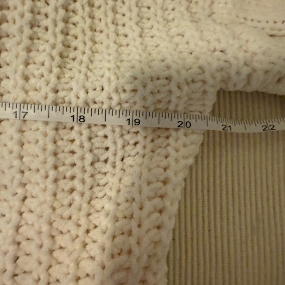 Hippie Rose Cream Knit Cardigan Small - Picture 4 of 8